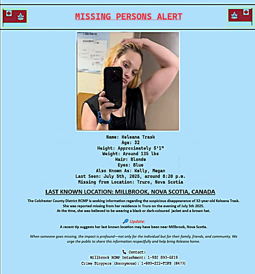 Missing Person Poster